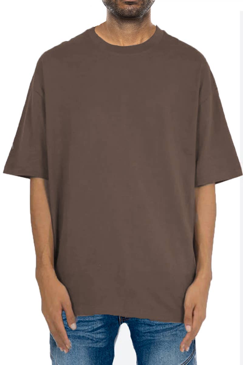 WEIV - Wholesale T-Shirt - Men's - Premium Cotton Drop Shoulder Tee3