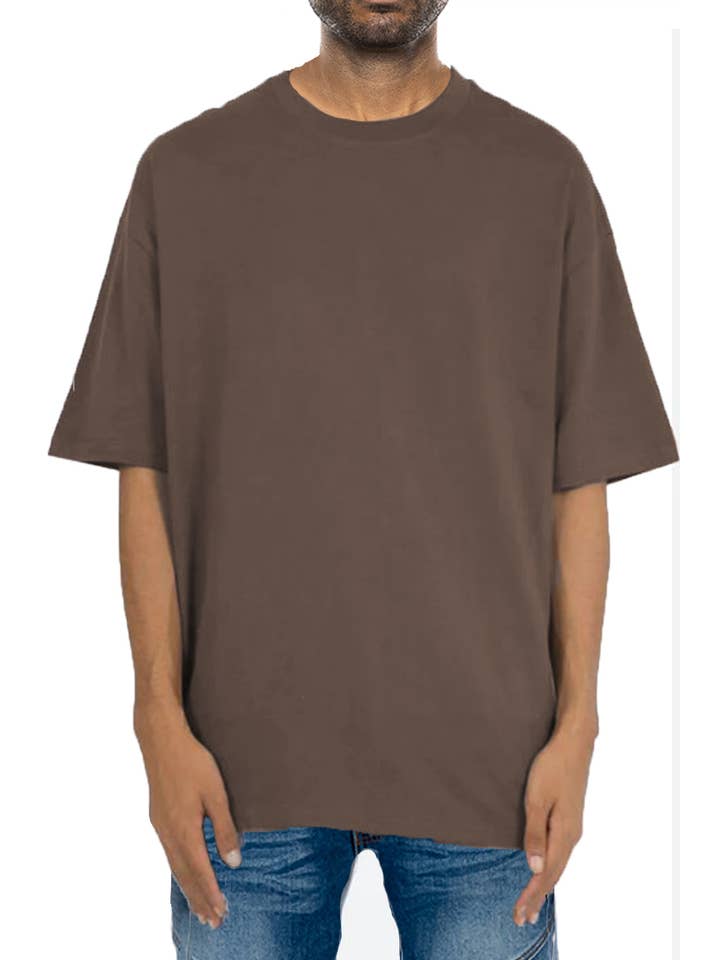 WEIV - Wholesale T-Shirt - Men's - Premium Cotton Drop Shoulder Tee3