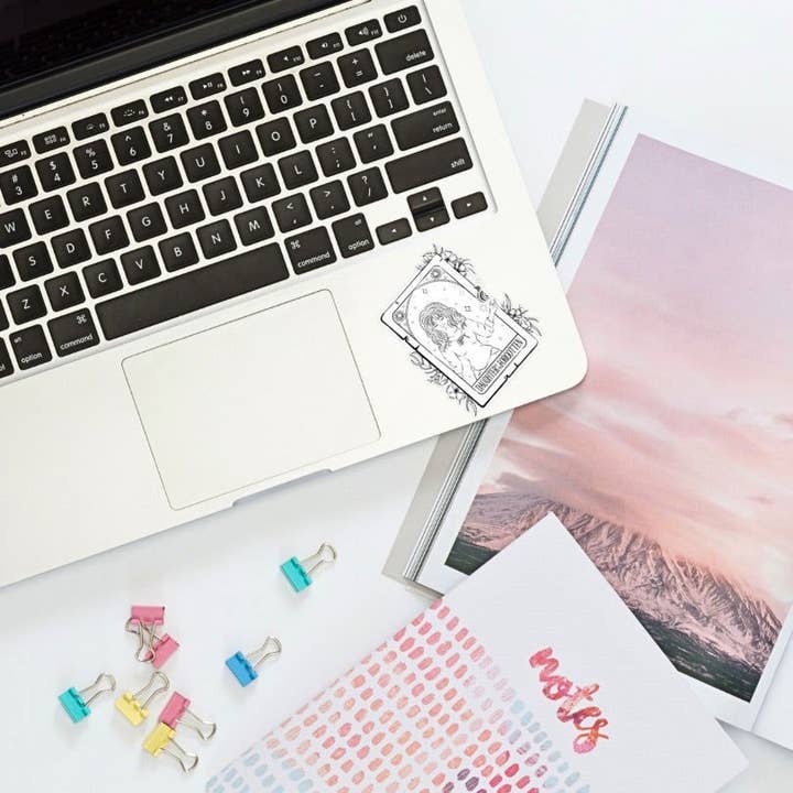 Serafine Art and Design - Wholesale Sticker - Penn Cole Diem Character Sticker4