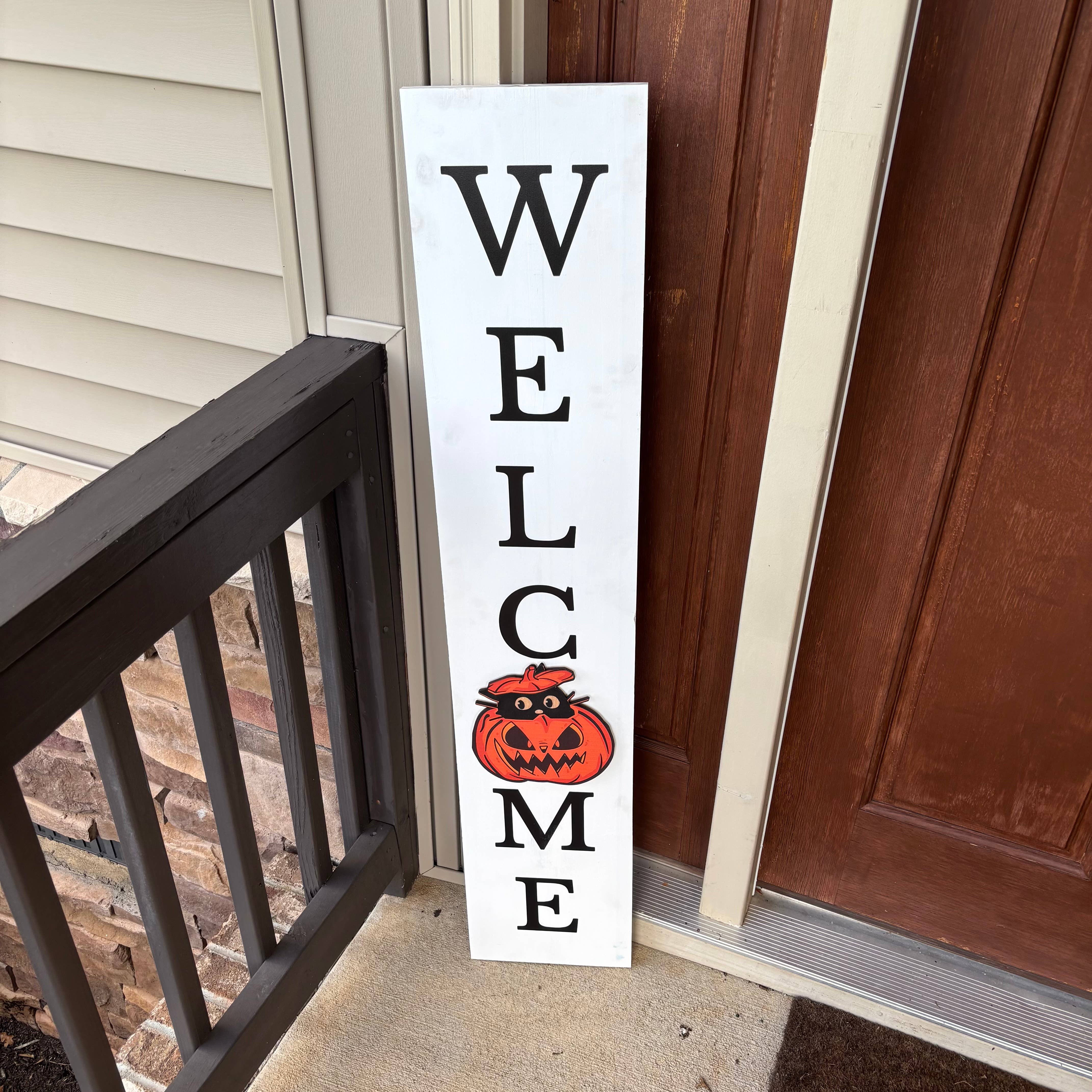 Birch and Boulder LLC - Wholesale Sign - Interchangeable Welcome Sign/Porch Leaner0