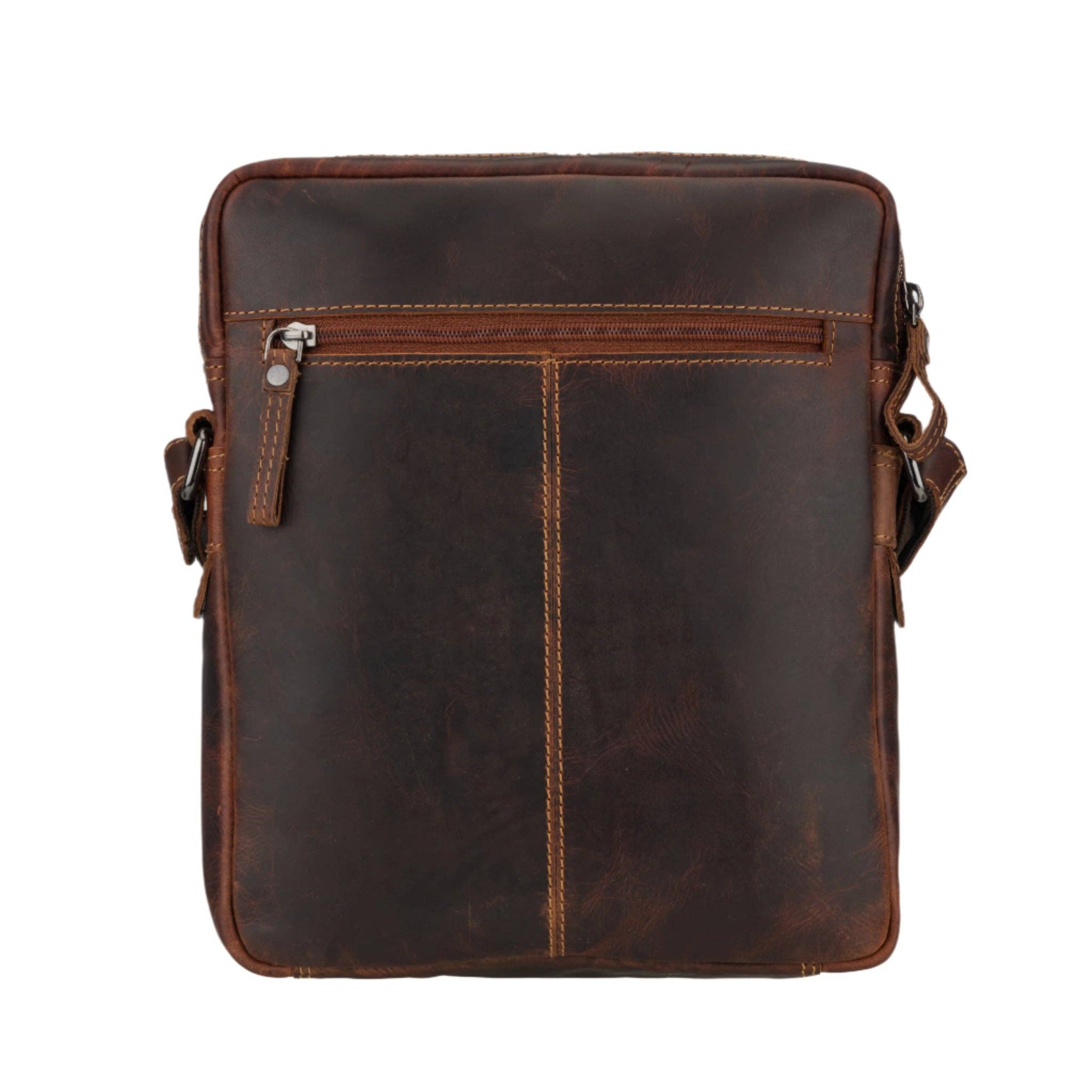 Minori Leather - Wholesale Messenger Bag - Unisex - Tokyo Leather Shoulder Bag – Unisex – Chestnut7