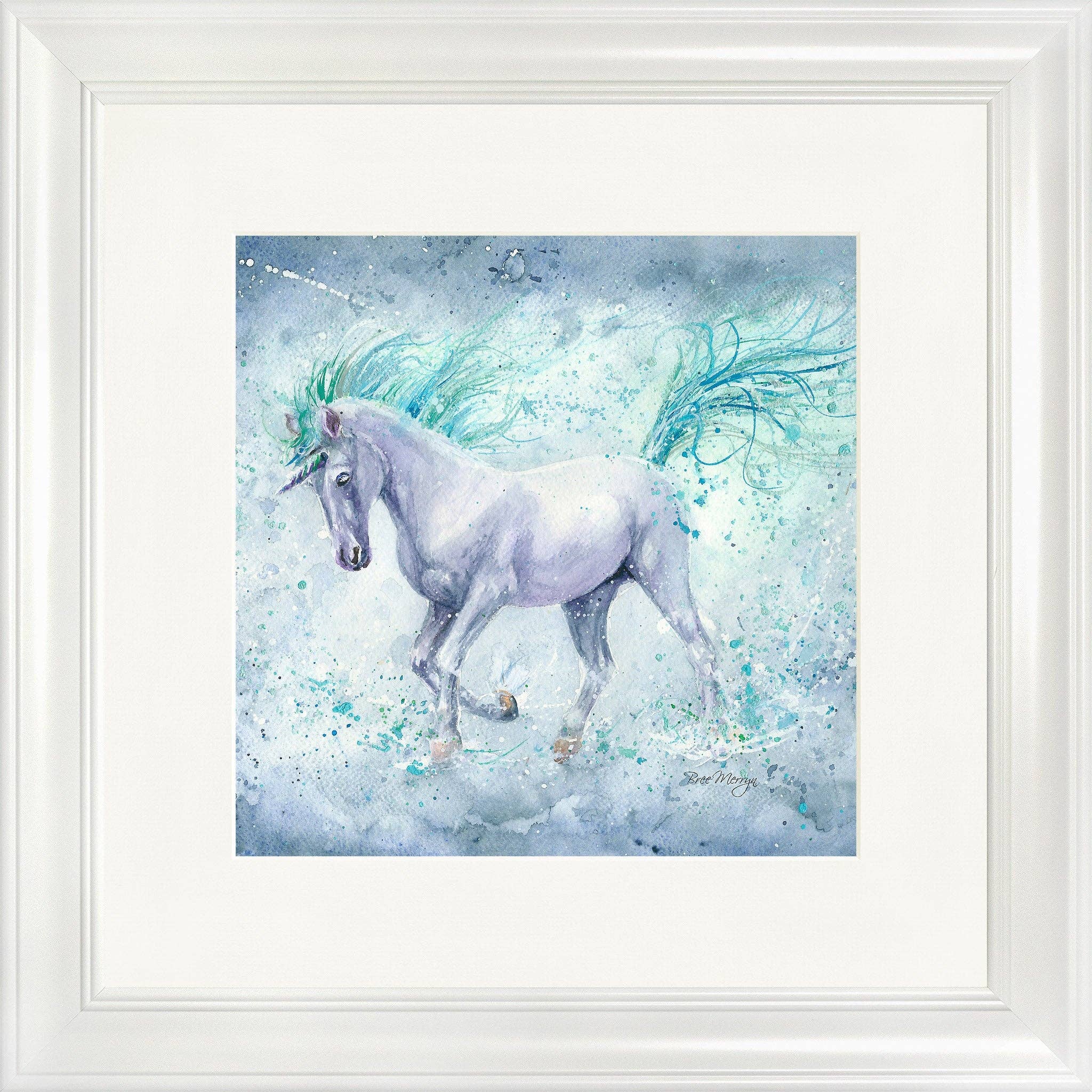 Bree Merryn Art Ltd - Wholesale Kunstprint - Silvermist vierkante ingelijste afdruk (13" of 19")10
