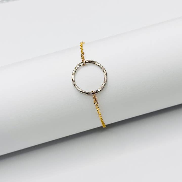 Circle Bracelet for wholesale by Middle Sister Designs