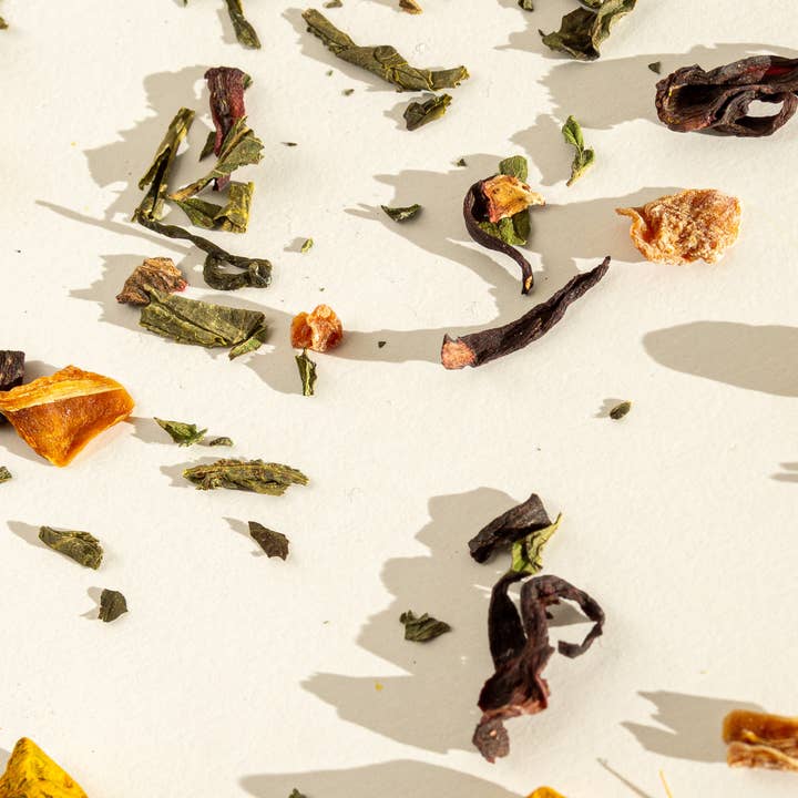 rhoeco - fine organic goods - Venta al por mayor Bolsitas de té - Big Bags - 100 bolsitas de té en forma de pirámide compostables con envoltorio17