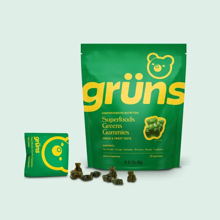 Grüns - Wholesale Oral Supplement/Vitamin - Adult Gummies | Low Sugar