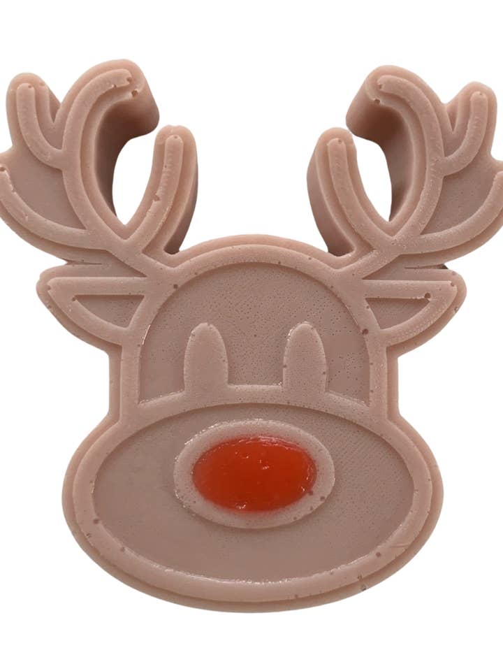 Decorative Reindeer Soap | Stocking Stuffer | Holiday Gift for wholesale by Plunk Soap and Candle Company