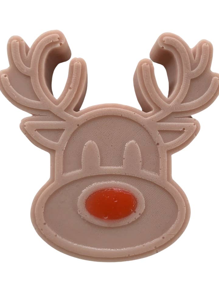 Decorative Reindeer Soap | Stocking Stuffer | Holiday Gift for wholesale by Plunk Soap and Candle Company