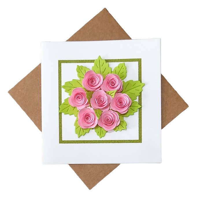 Loving Nature – wholesale Årsdagskort – 3D Floral Card, Jubileumskort, Alla tillfällen Blank Card2