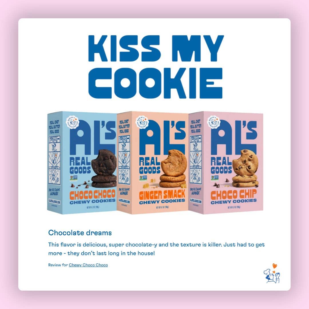 AL's Real Goods - Wholesale Cookie - Chewy Choco Chip Cookies | 6ct | 6.7oz | Michelin, Non-GMO7