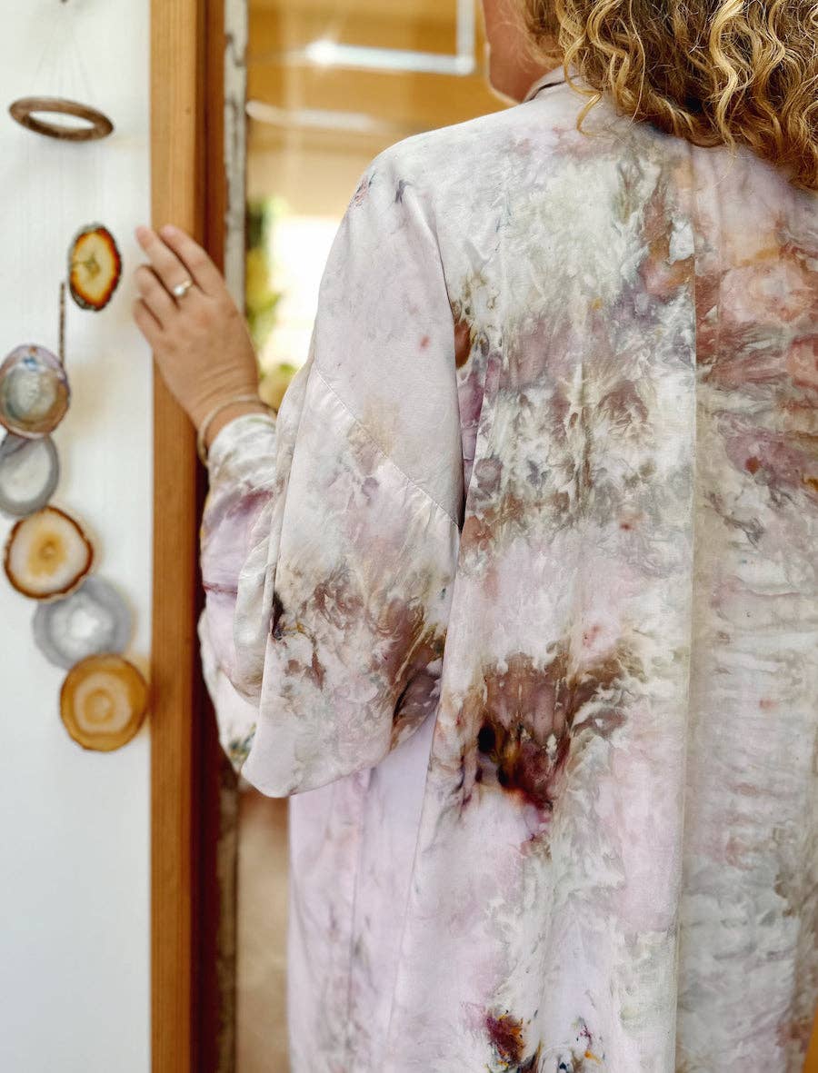 Mira Blackman - Wholesale Robe - Women's - Kimono Inspired Dream Robe Duster.1