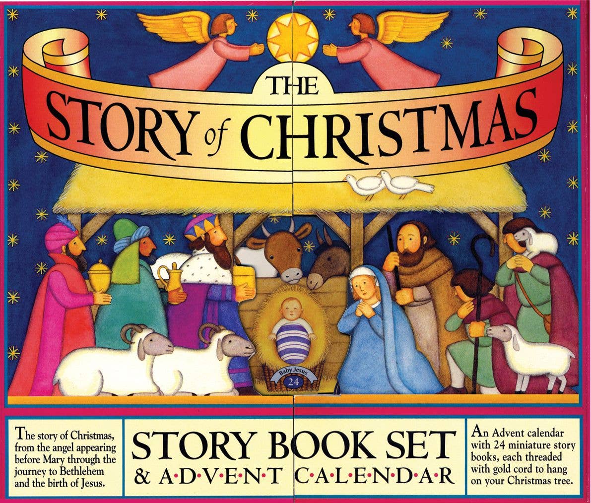Hachette Book Group - Wholesale Early Reader Book (6-8) - The Story of Christmas Story Book Set and Advent Calendar0