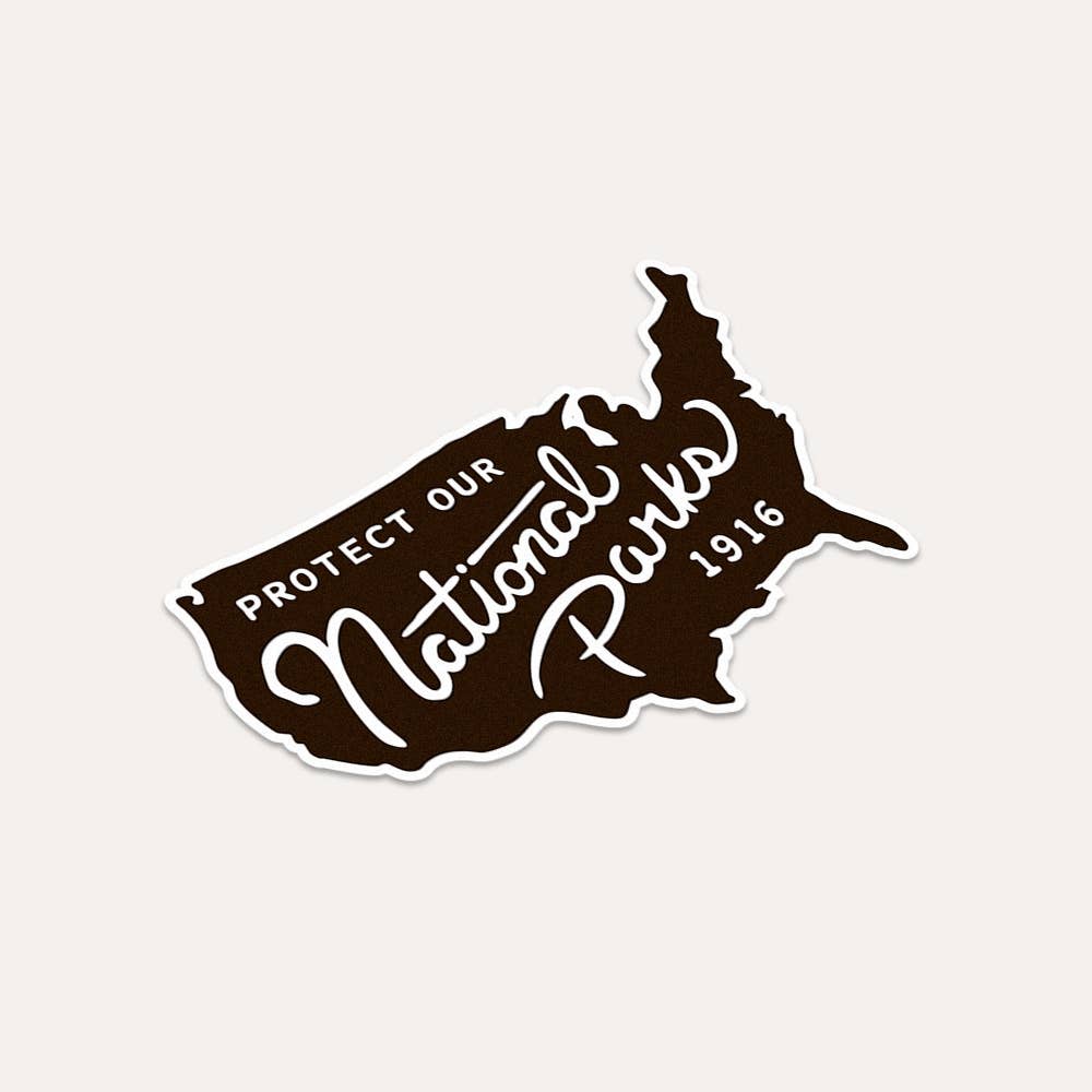Union Made – wholesale Sticker – Protect Our National Parks - Vinyl Sticker1