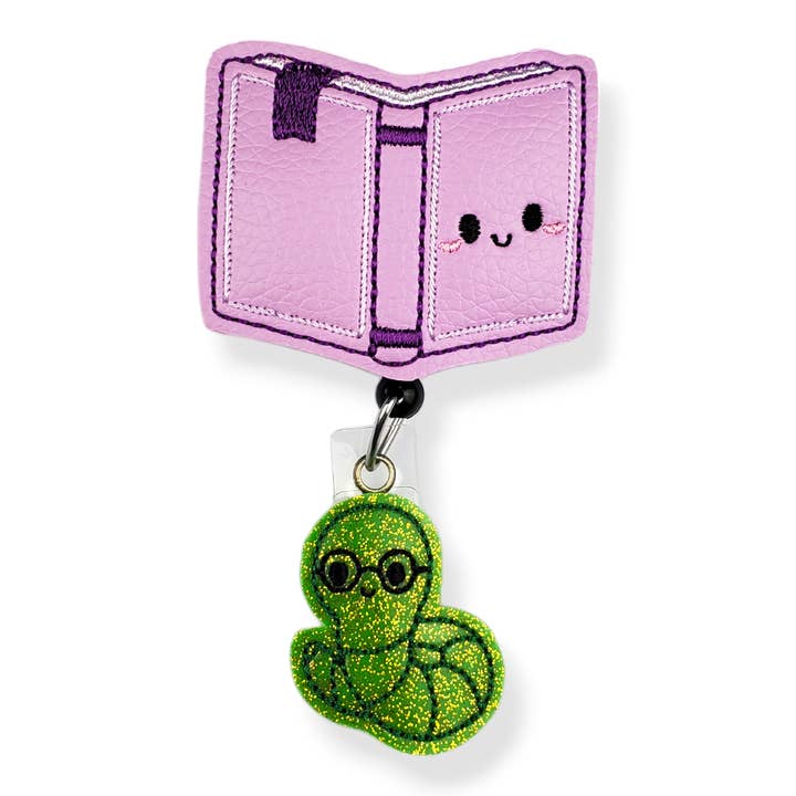 Lunar Rabbit Creations - Wholesale Badge Accessory - Women's - Bookworm Badge Pal Set