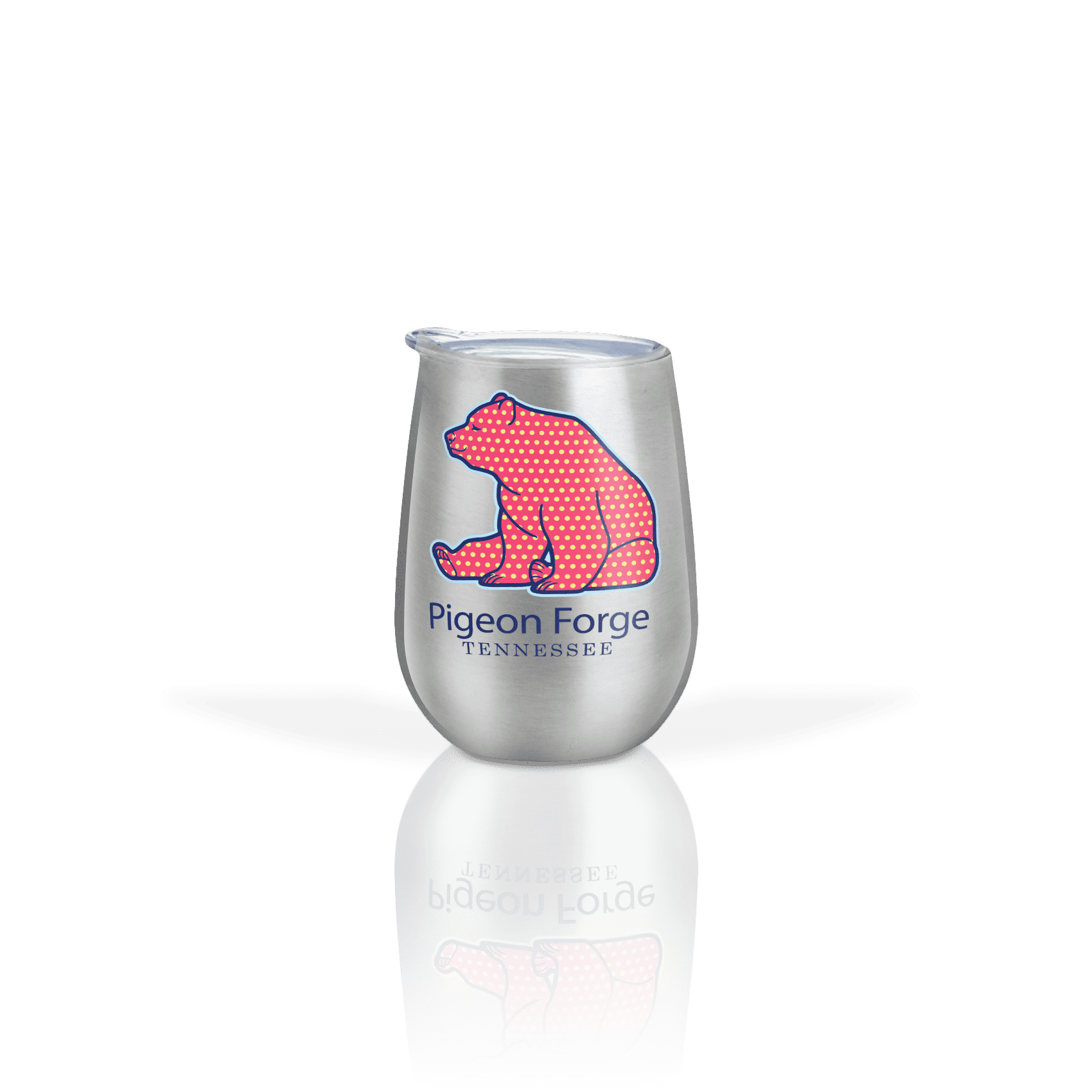 Matrix - Vente Verres à vin - Collection de verres à vin en acier inoxydable personnalisés à pois2