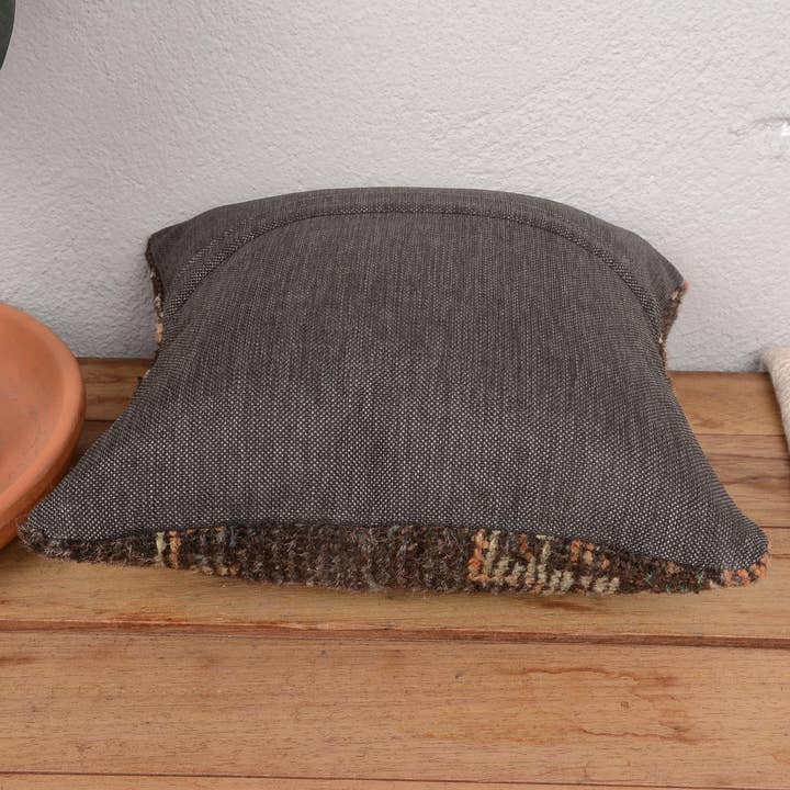 Kilim Pillow Decors - Wholesale Throw/Decorative Pillow - Handmade Boho Kilim Throw Pillow 12x12 Hand Knotted5