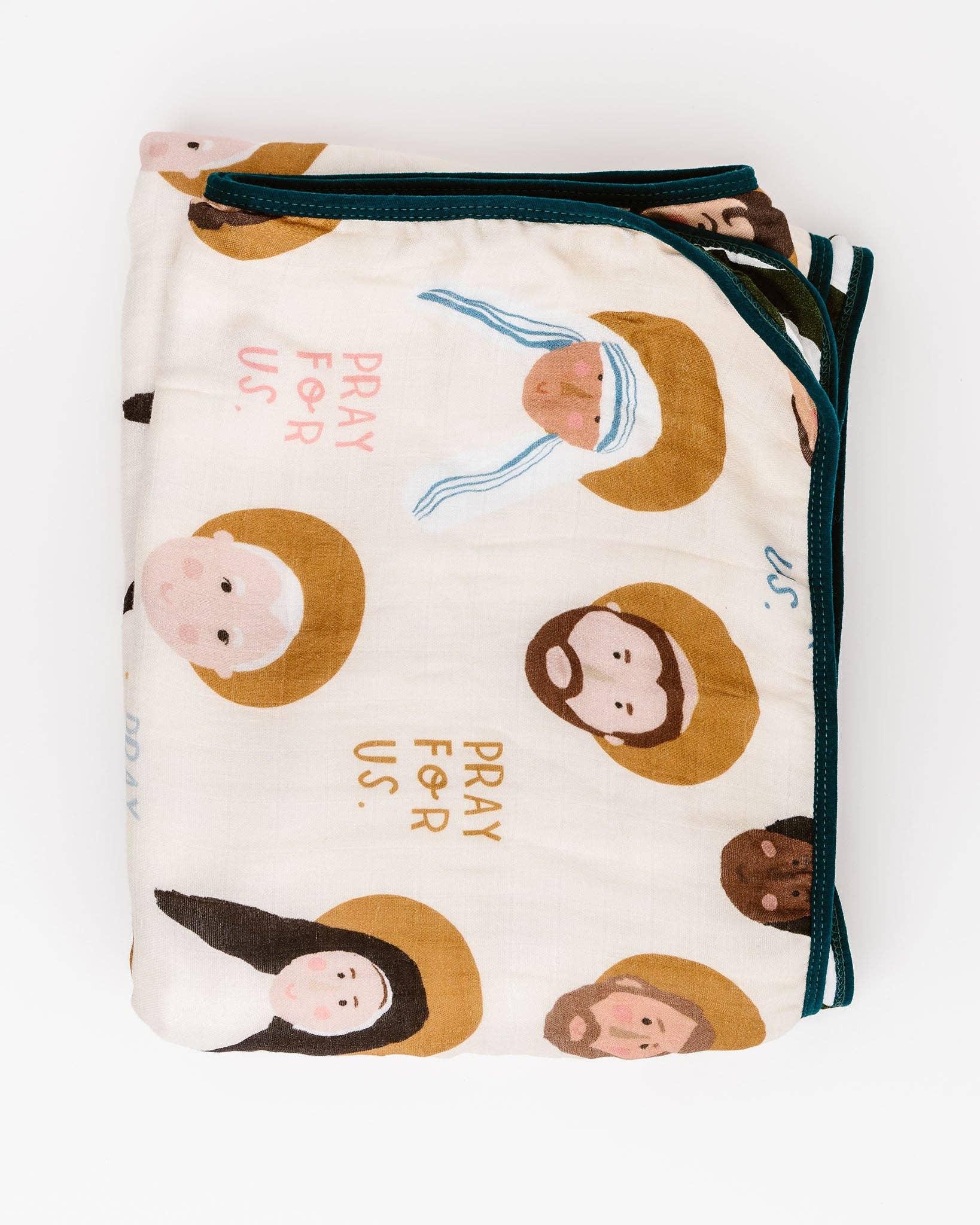 Be A Heart - Wholesale Bedding Blanket - Kids & Baby - Saints Deluxe Muslin Baby Blanket Quilt0