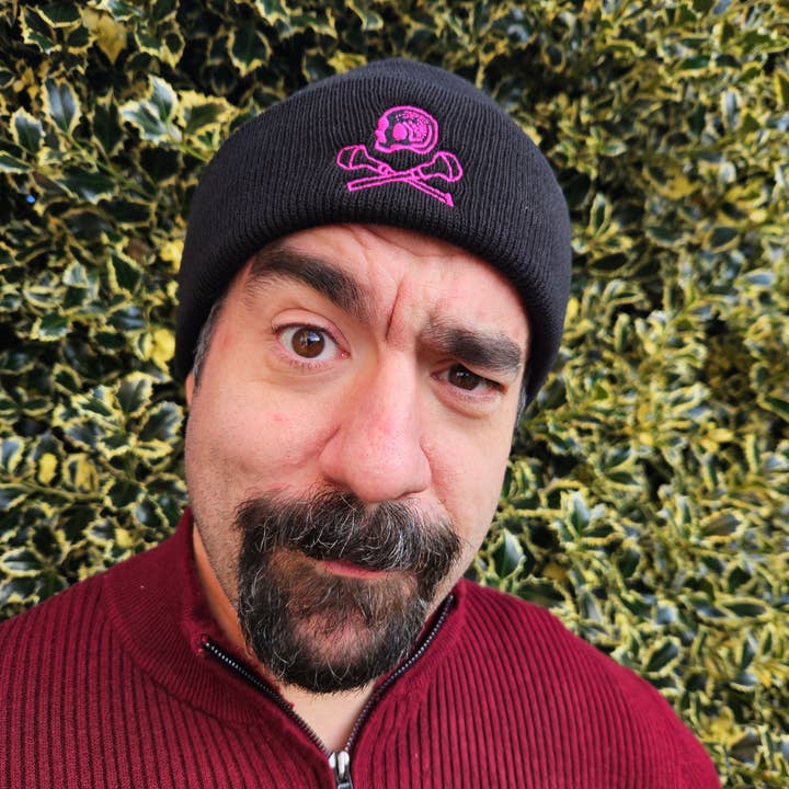 Black Beanie Hat- Minifi logo for wholesale by Minifi's Oddities