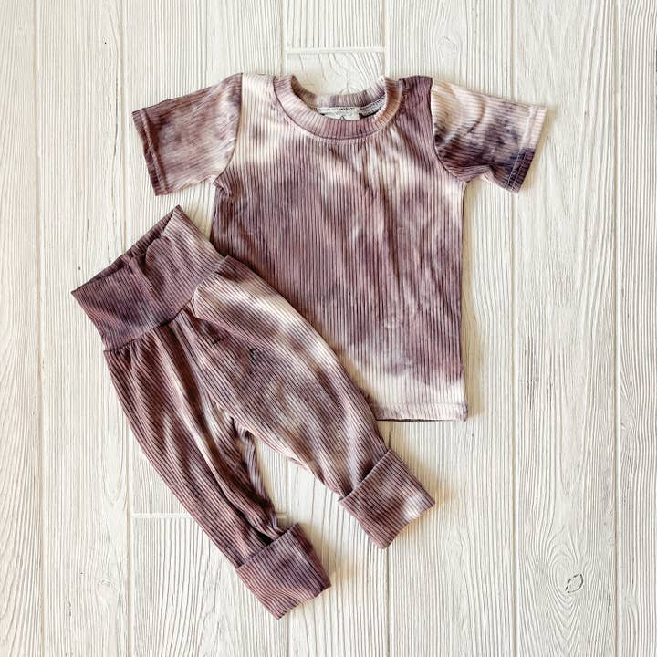 Tie Dye Vokse Med Mig Sæt Mint Amethyst for engroshandel hos Five Little Wildlings