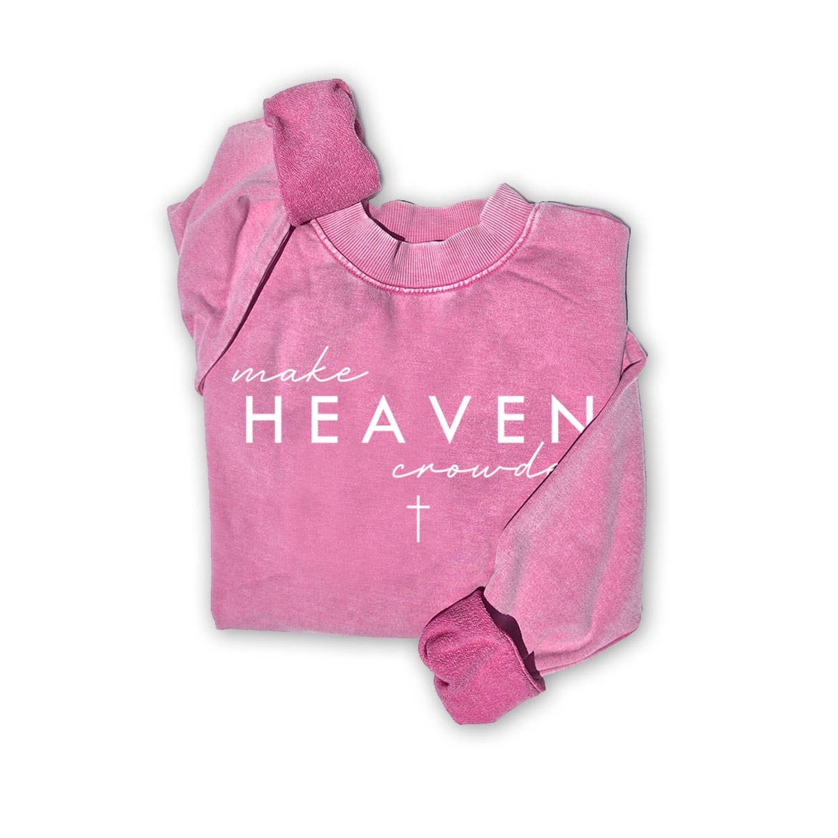 HRTandLUV - Wholesale Sweatshirt - Women's - MAKE HEAVEN MINERAL GRAPHIC SWEATWHIRTS4