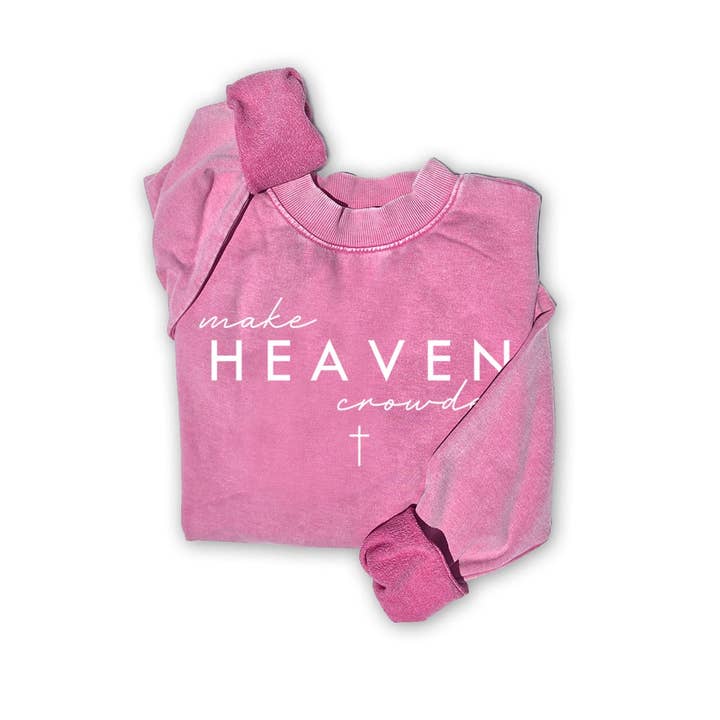 HRTandLUV - Wholesale Sweatshirt - Women's - MAKE HEAVEN MINERAL GRAPHIC SWEATWHIRTS4