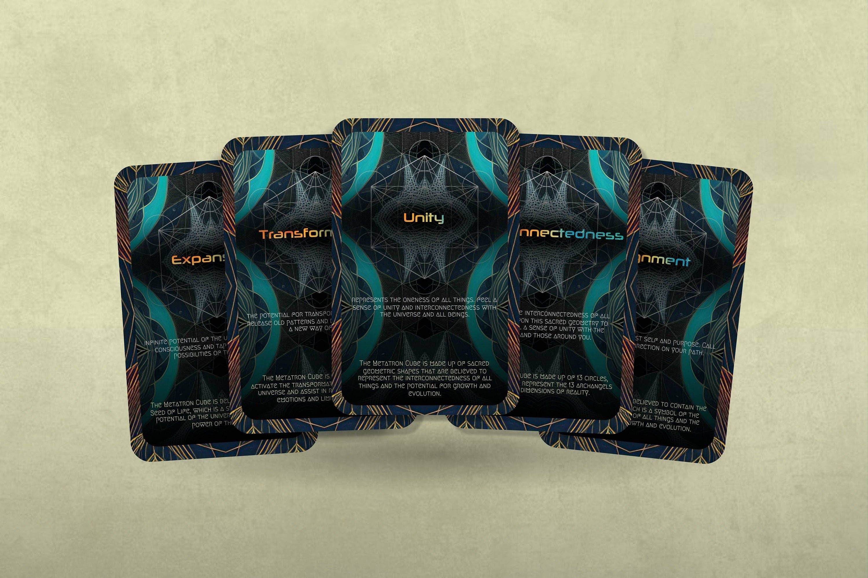 Ibiza Tarot USA - Wholesale Tarot Cards - The Oracle of Metatron - Sacred Geometry4
