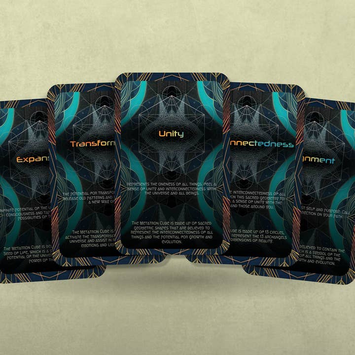 Ibiza Tarot USA - Wholesale Tarot Cards - The Oracle of Metatron - Sacred Geometry4