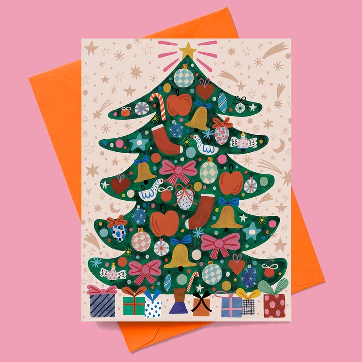 TREE card for wholesale by Daria Solak Illustrations