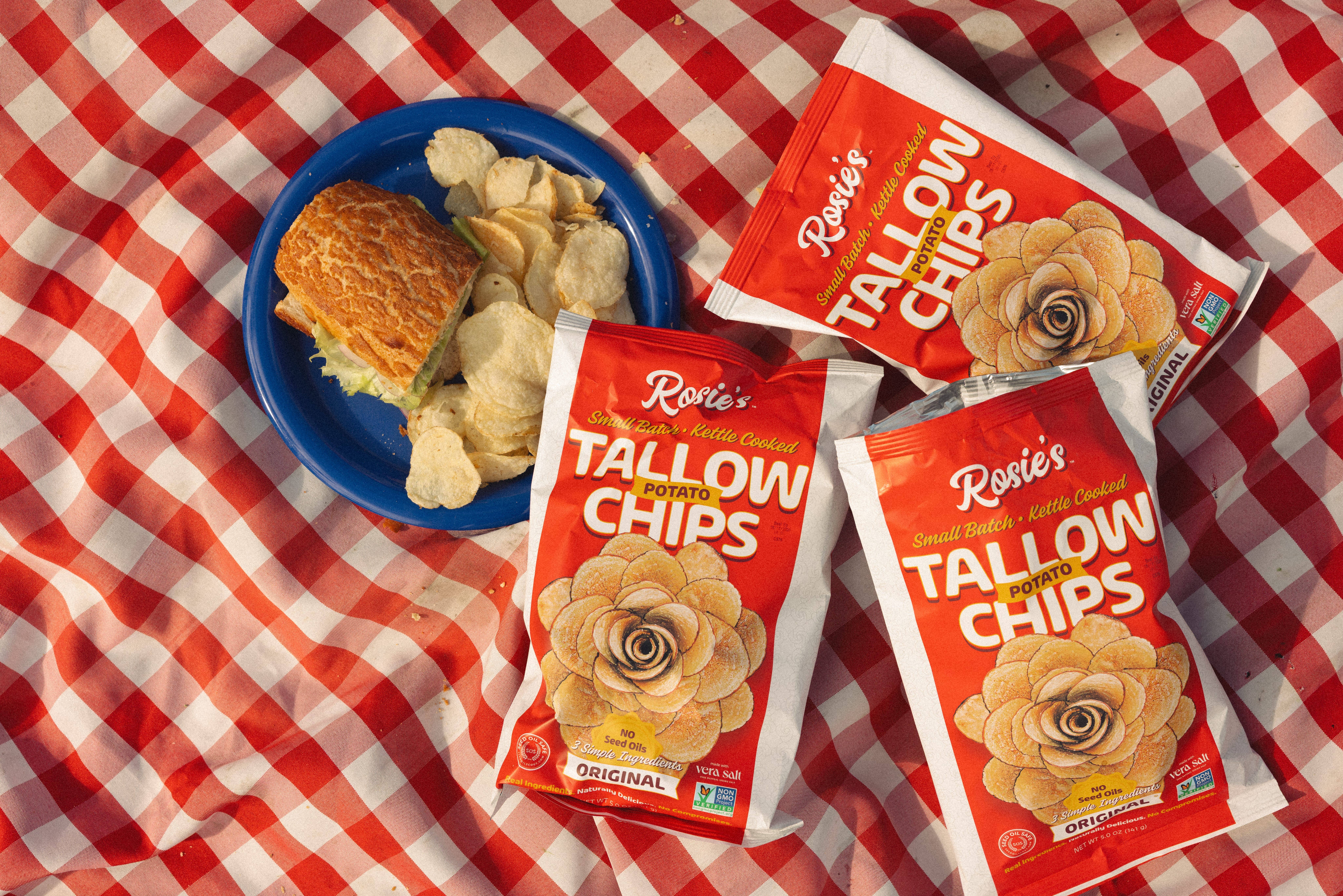 Rosie's Chips - Wholesale Chips - Tallow Potato Chips - Sea Salt | Rosie's Chips3