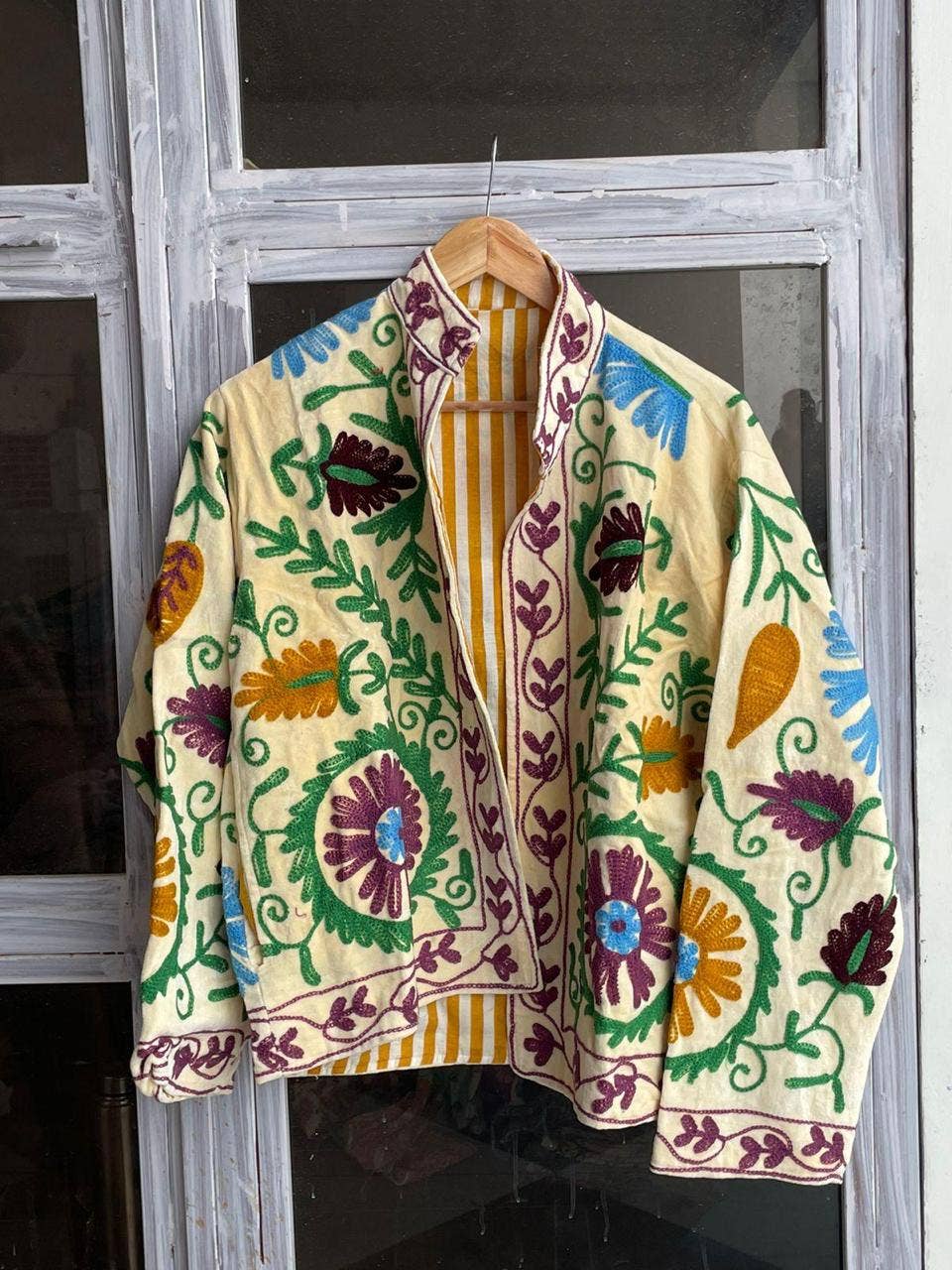 Homesoul – wholesale Jacka - Dam – Velvet Suzani-jackor11