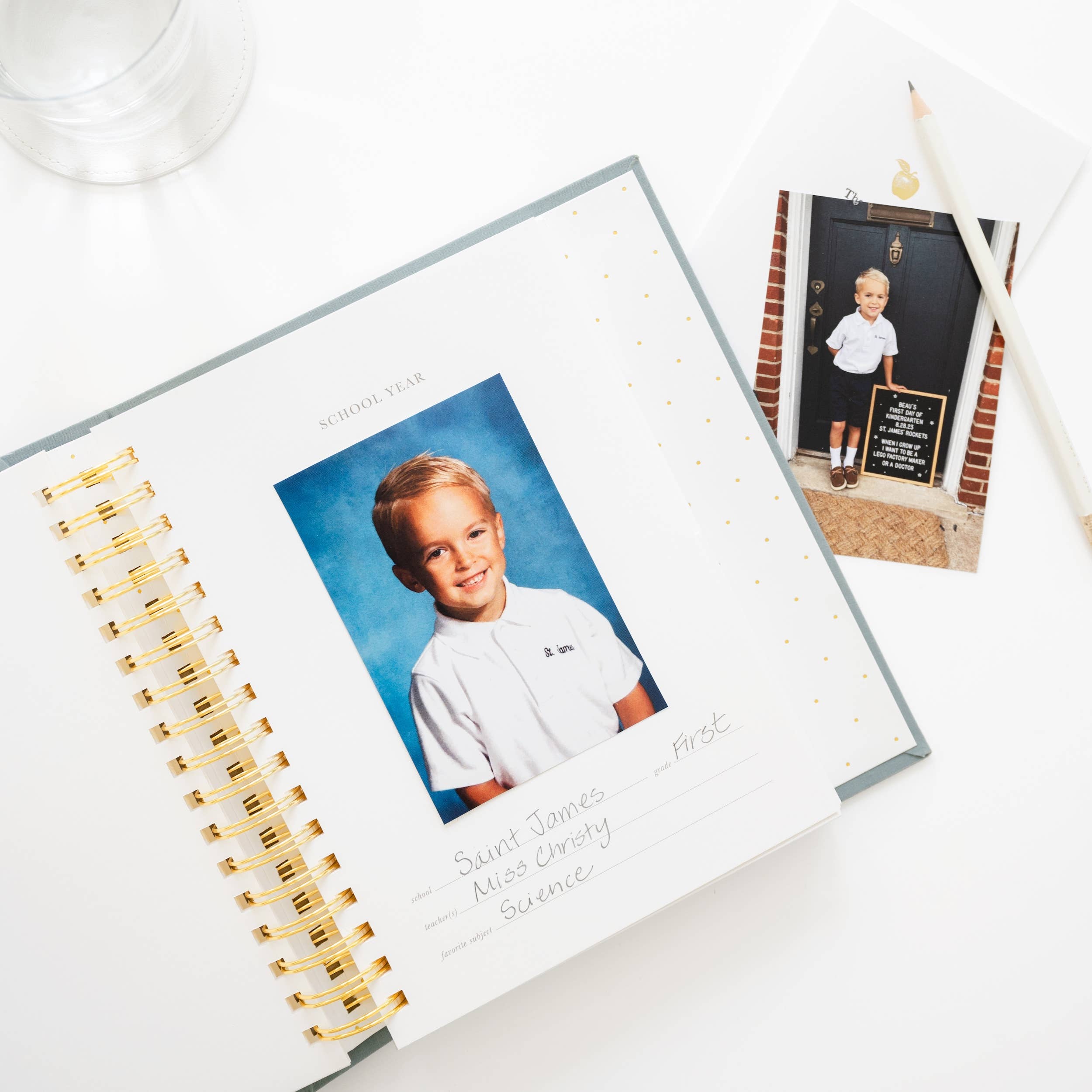 Sugar Paper - Wholesale Memory Book - Kids & Baby - Flax School Years Book7