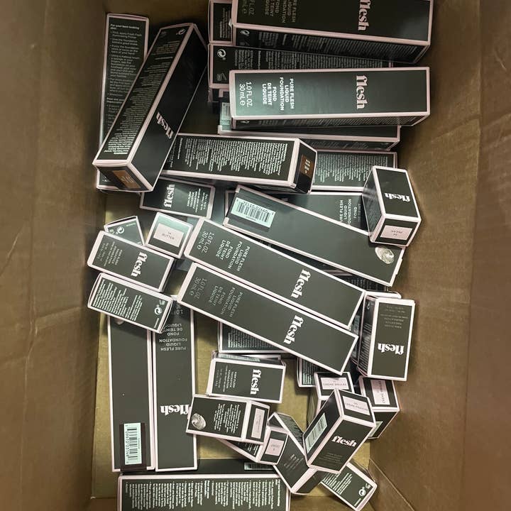 Kitty and Co./Make Up Store Near Me - Wholesale Foundation - Flesh Beauty by Revlon - 40-Piece Foundation Lot