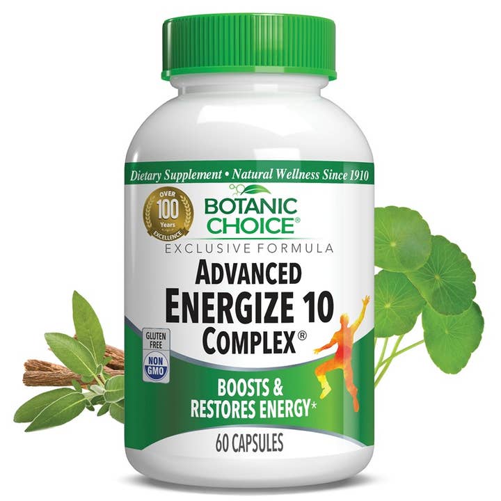 Botanic Choice Advanced Energize 10 Complex® - 60 Capsules for wholesale by Botanic Choice