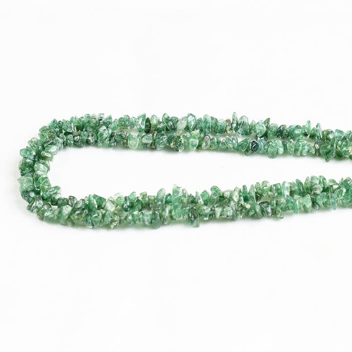 Soothing Crystals Beads - Wholesale Beads - Green Aventurine Chip Beads Strand, Crystal Uncut Beads7