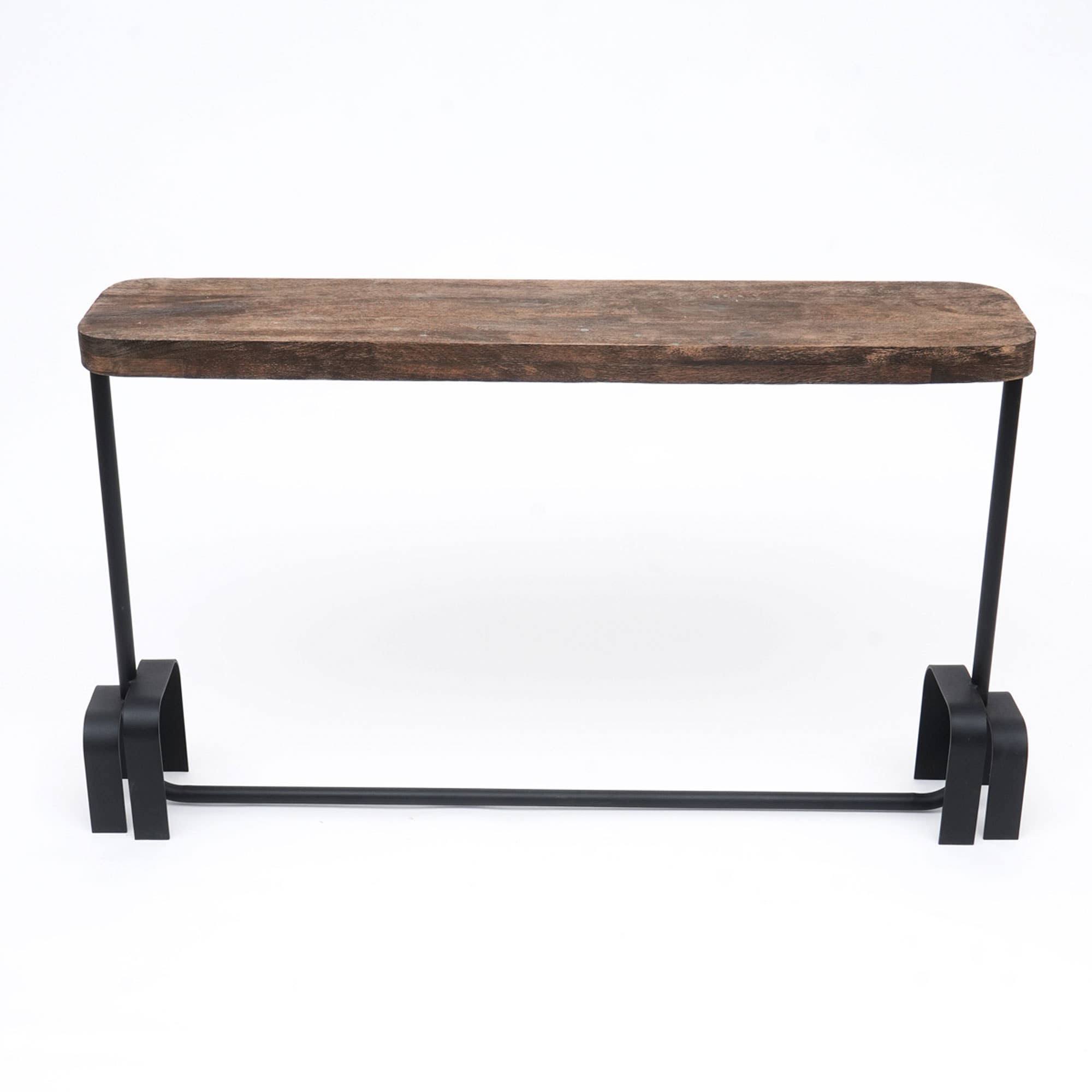 ExpoBazaar - Wholesale Console Table - Wood & Iron Console Table-52X12X28.5"2