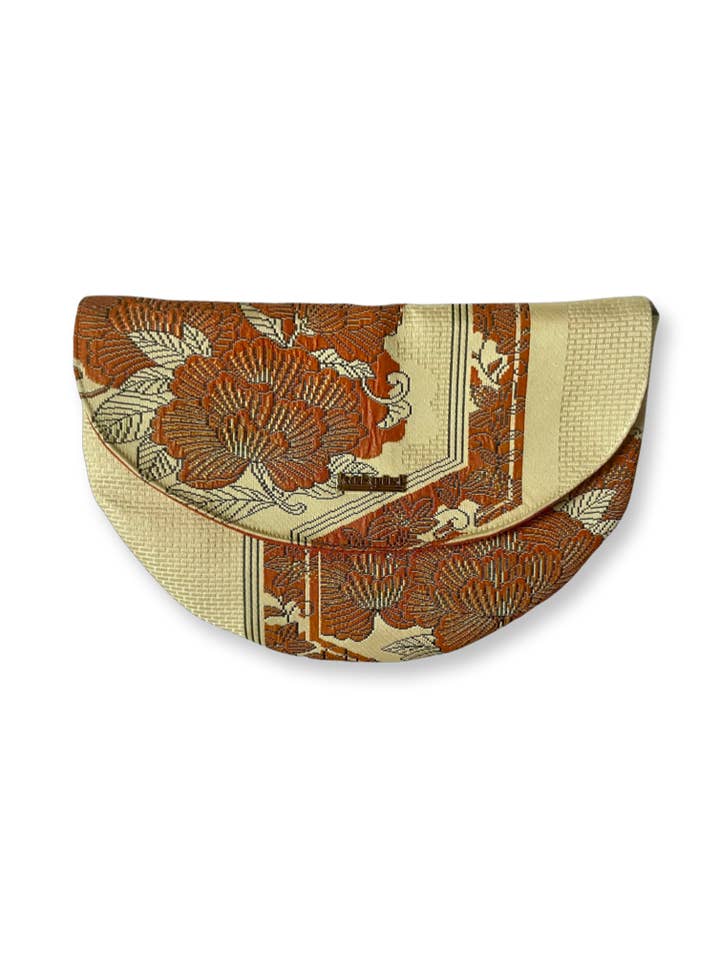 Clutch mit orangefarbenen Pfingstrosen für den Großhandel von Koi Girl