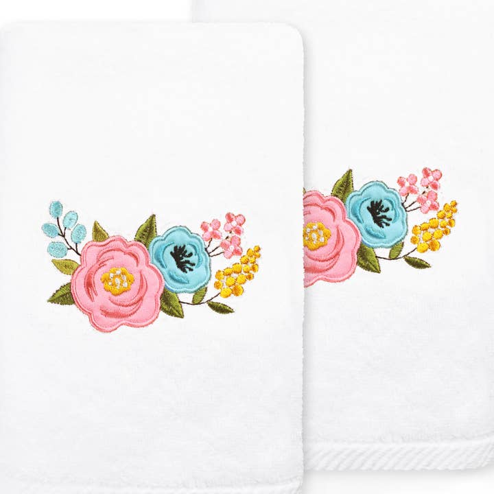 Khalpera – wholesale Hand towel – Printemps Embroidered Towel