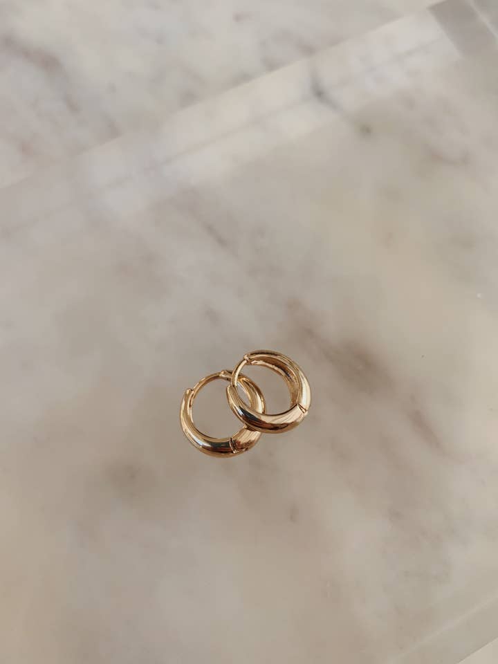 LEA HOOPS for wholesale by Alyse Jewelry