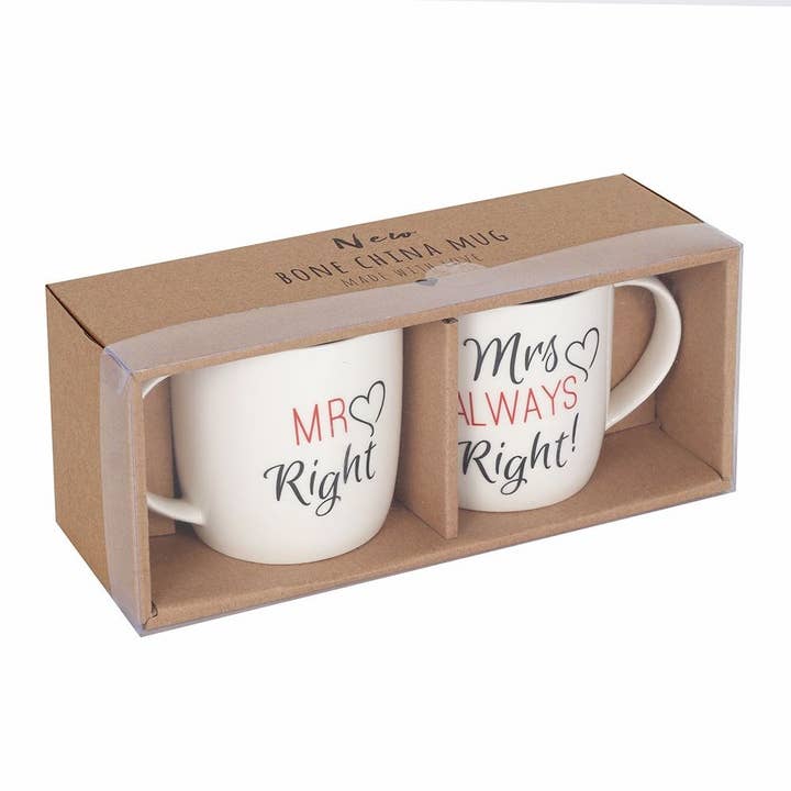 Something Different Wholesale – Caneca por atacado – Conjunto de 2 canecas de casal Sr. e Sra.1