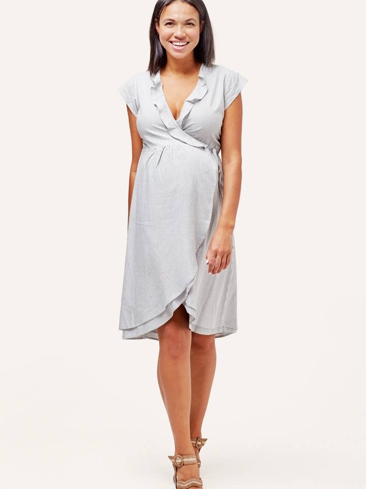 Abito a portafoglio Marina per la vendita all'ingrosso da parte di Nom Maternity