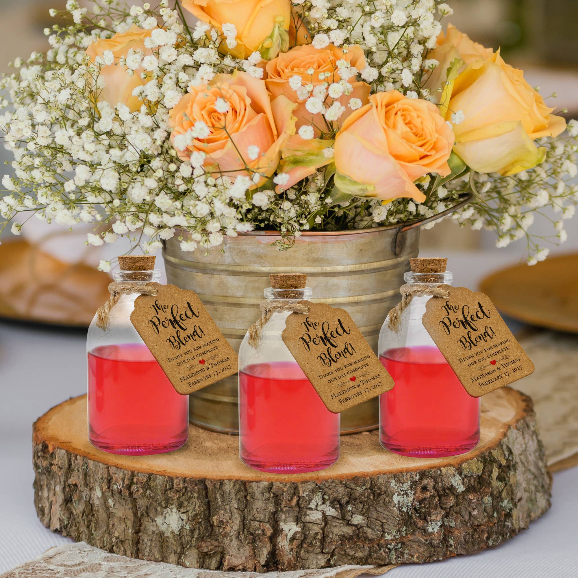 The Twiddlers - Wholesale Jar - 20 Mini Glass Jars with Cork Stoppers, String and Labels5