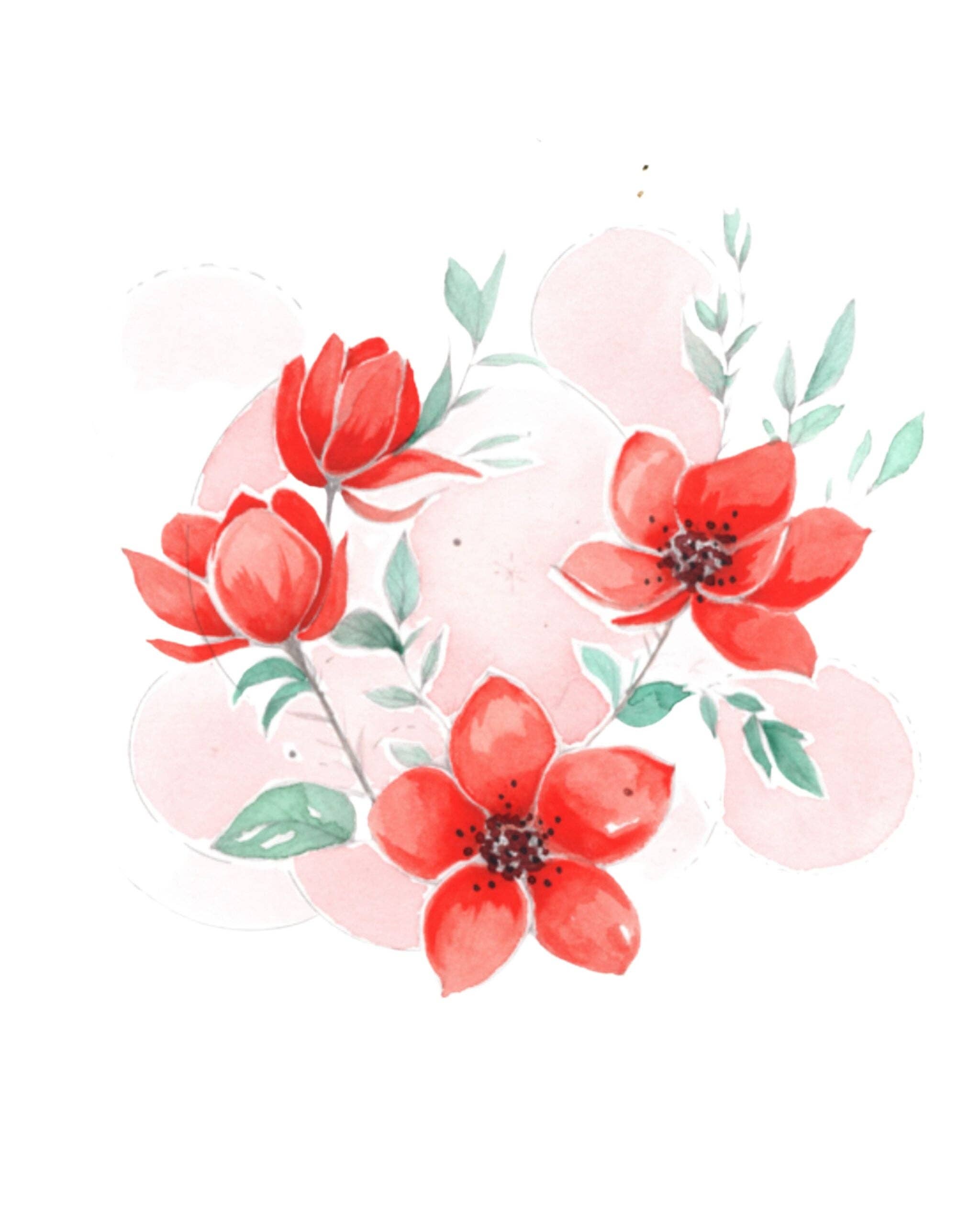 willowwolfe - Wholesale Sketchbook/Sketchpad - Bold Flowers Watercolor Workbook8