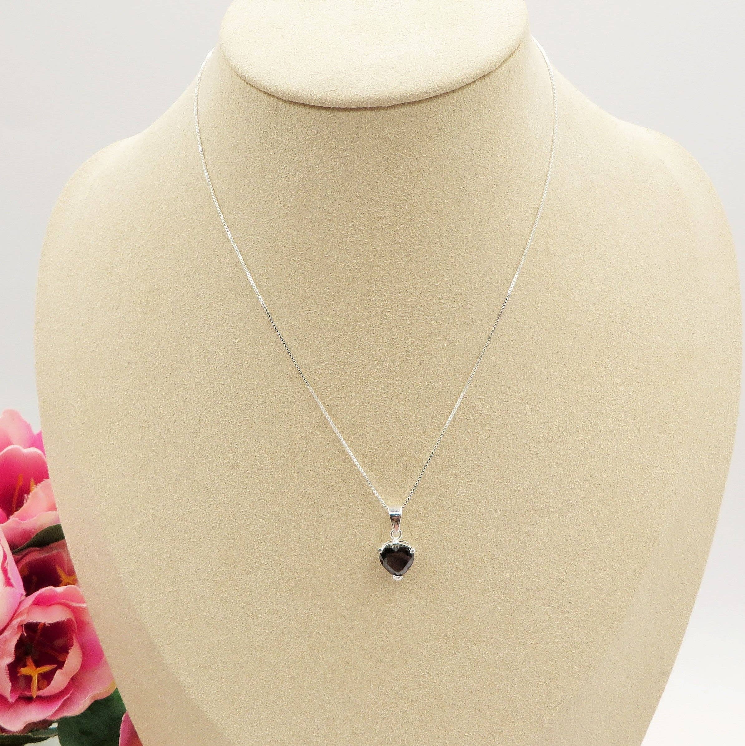 Daemon srls - Wholesale Pendant/Charm Necklace - CONNIE ~ ARGENTO 925 ~ Collana con pendente cuore in cubic zirconia1