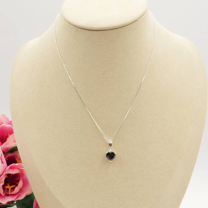 Daemon srls - Wholesale Pendant/Charm Necklace - CONNIE ~ ARGENTO 925 ~ Collana con pendente cuore in cubic zirconia1