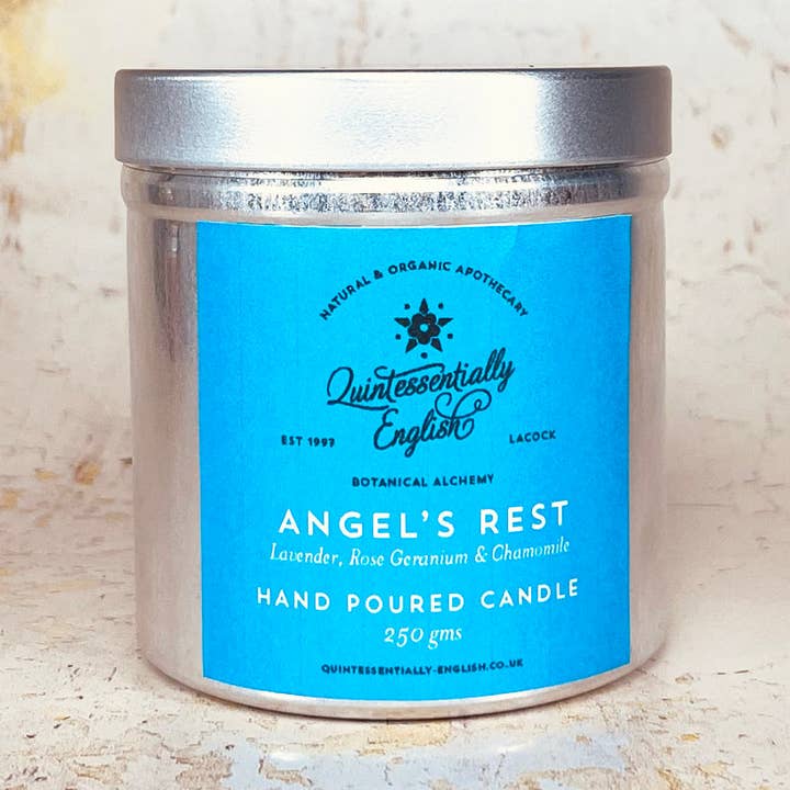 7. Vela de Lata Angel's Rest para venta al por mayor de Quintessentially English