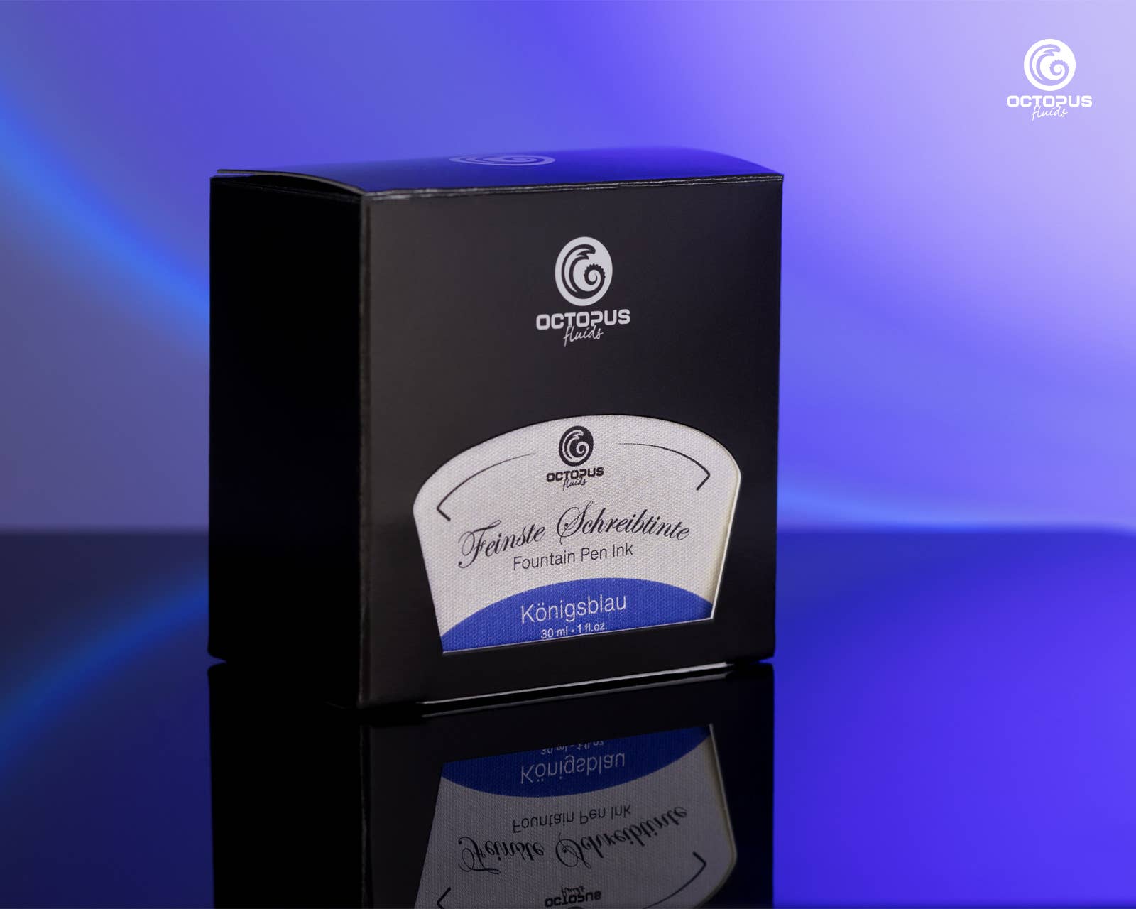 Octopus Concept GmbH – Tinta de escrita por atacado – Tinta de escrita azul royal, apagável, 30 ml com conversor6