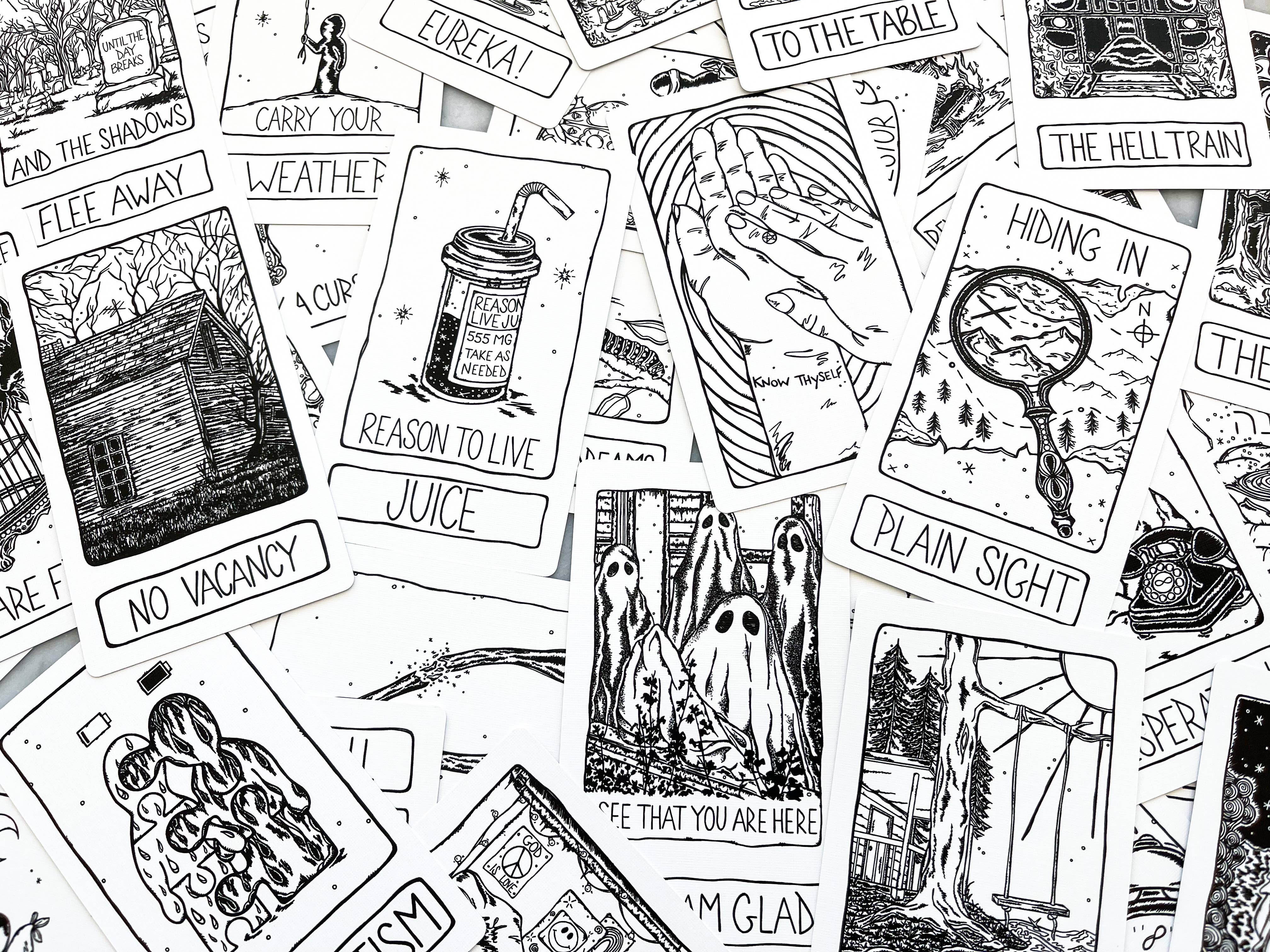 Everyday Magic - Venta al por mayor Cartas del tarot - Visiones en el espacio liminal - Oracle Deck13