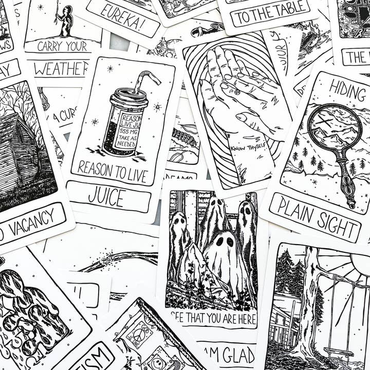 Everyday Magic - Venta al por mayor Cartas del tarot - Visiones en el espacio liminal - Oracle Deck13