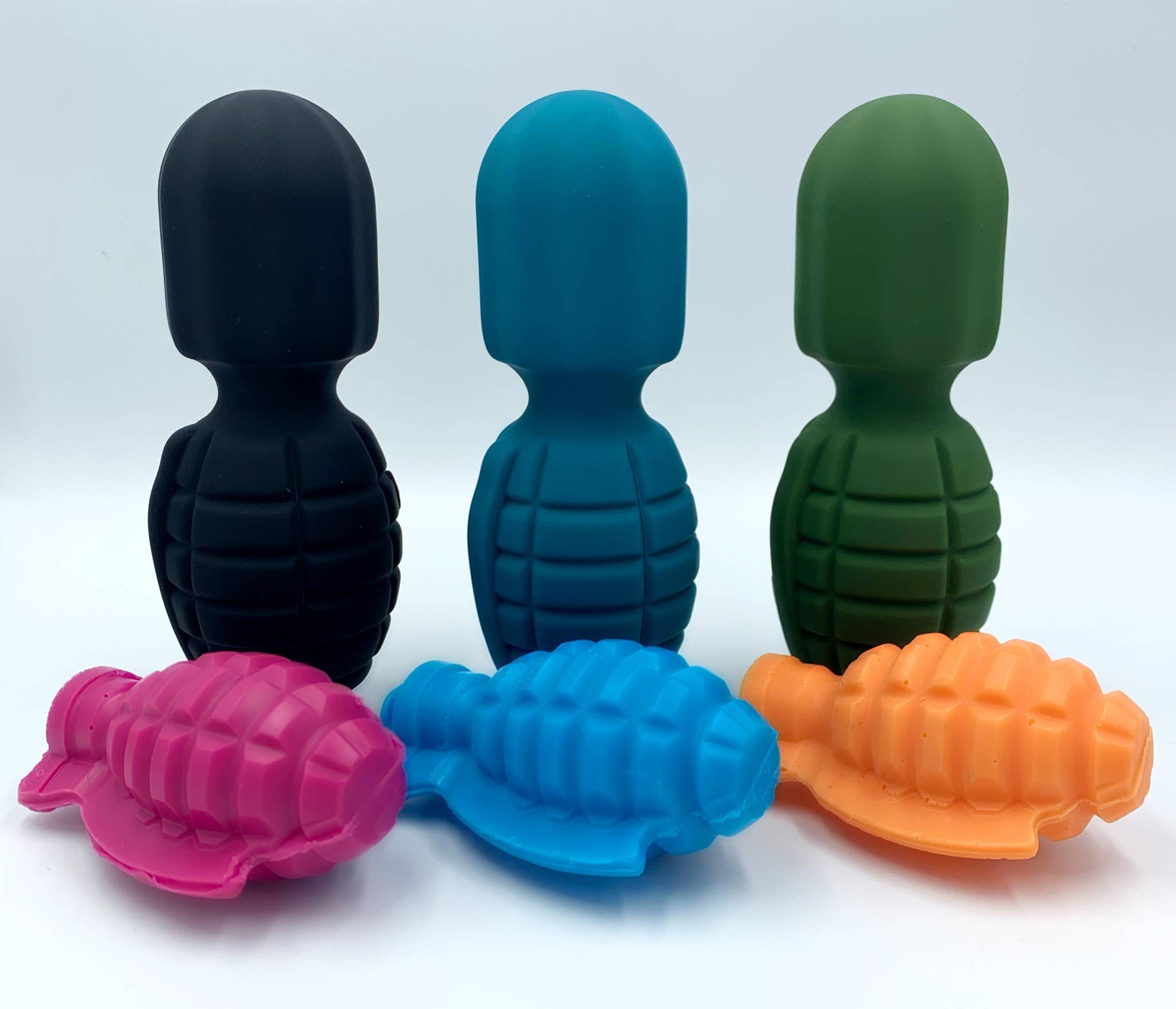 It's the BOMB® - Wholesale Sex Toy - 6 Hand Grenade ASSRTED COLOR Big Bang Spot Massager Vibrator3