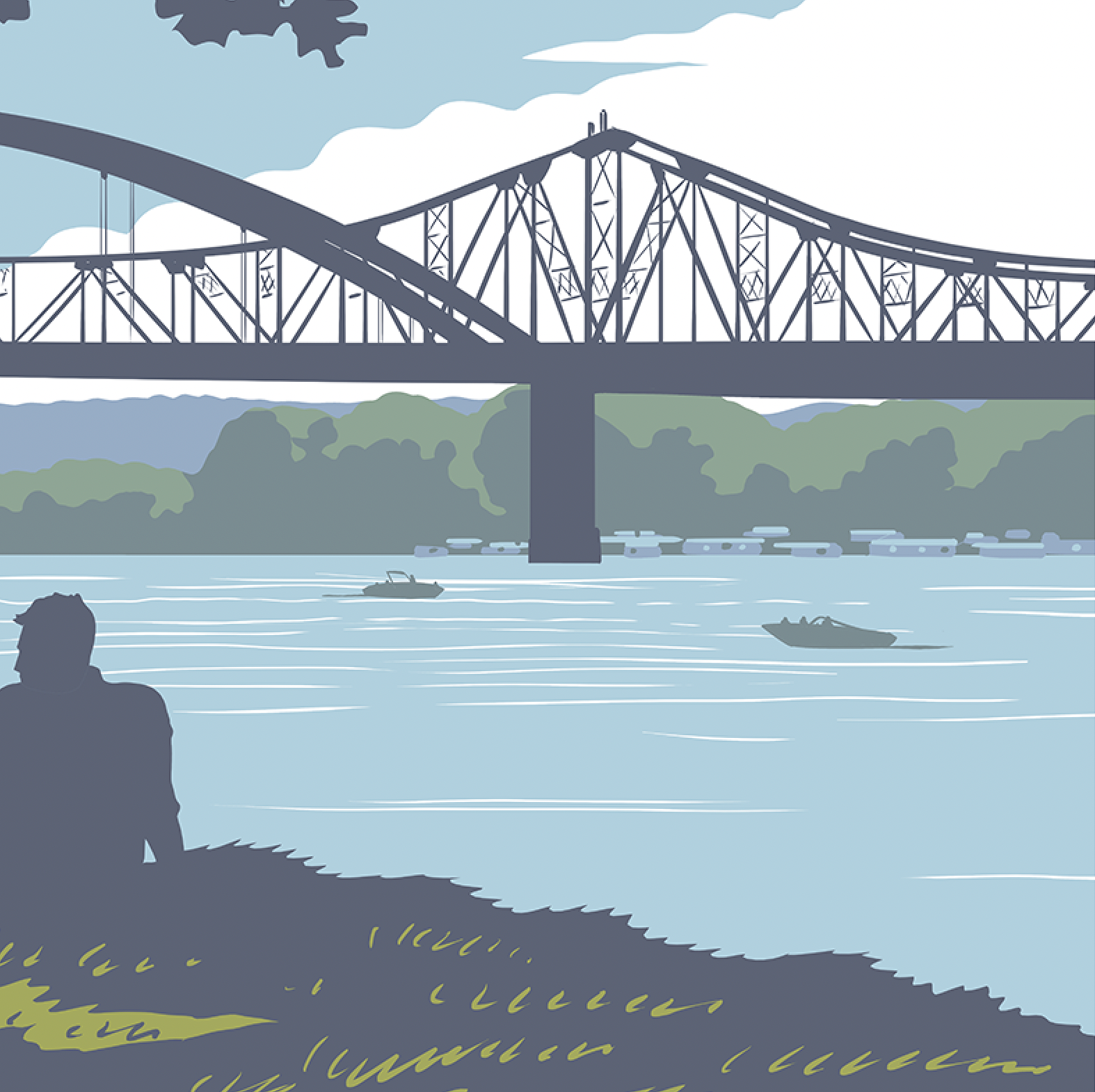 Bozz Prints – Großhandel Kunstdruck – La Crosse Riverside Park-Druck3