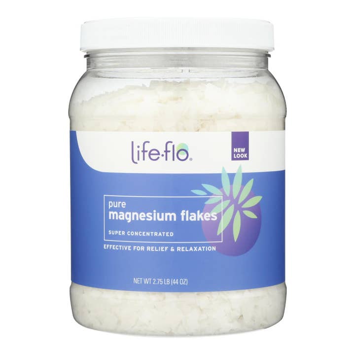 Life-flo Pure Magnesium Flakes - 1 Each - 2.75 Lb for wholesale by Everyday Supply Co